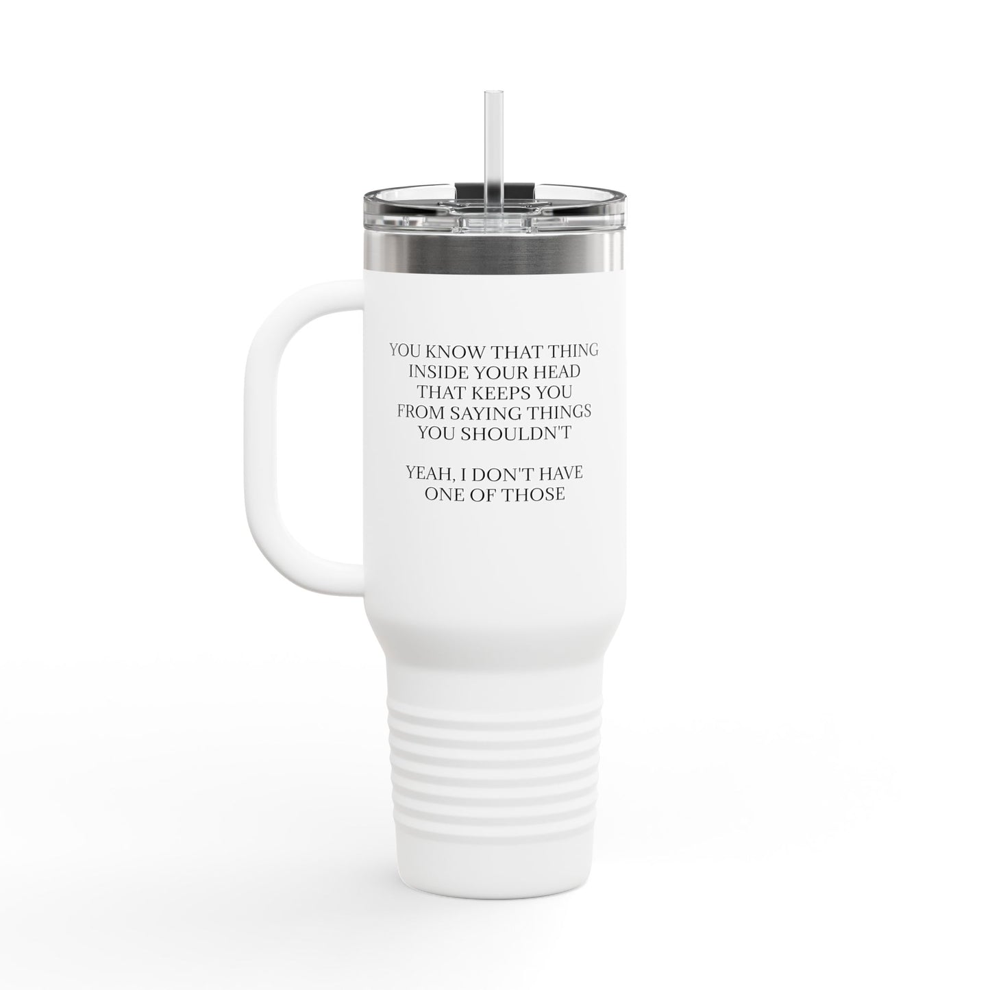 No Filter Insulated Travel Mug