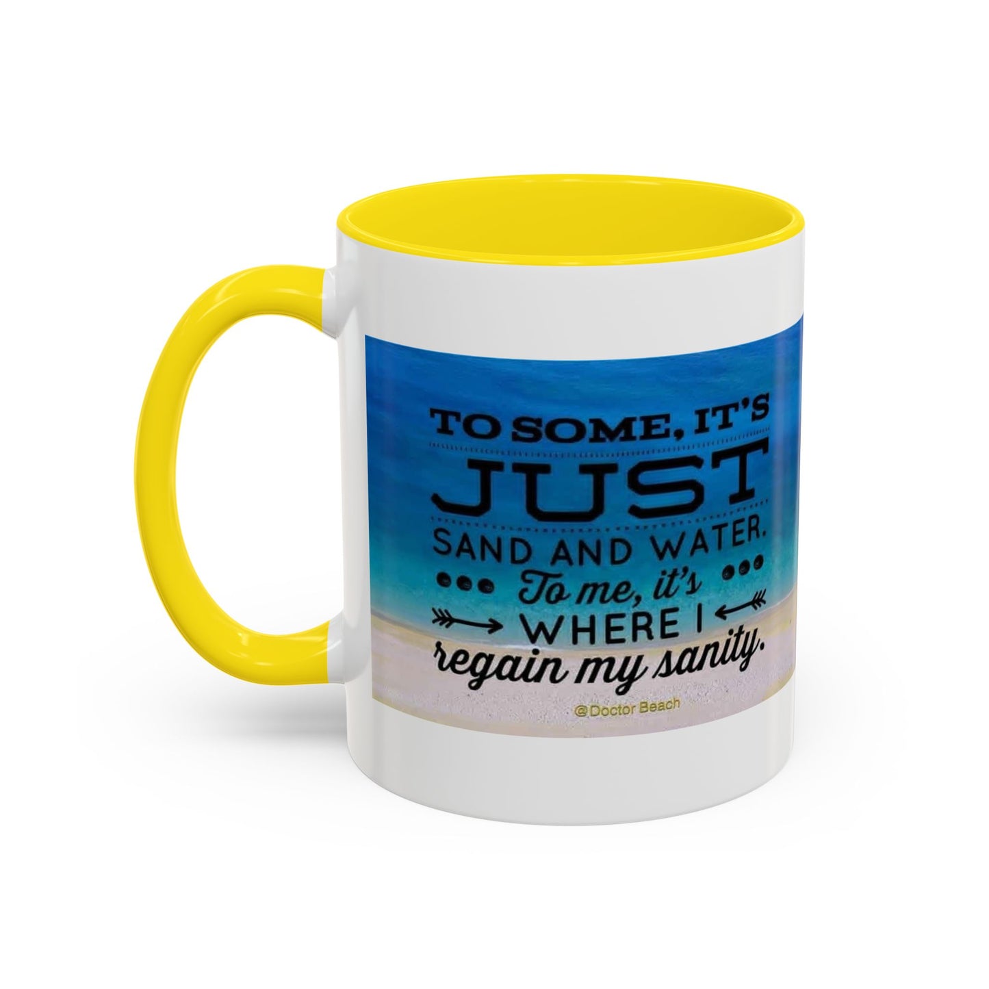 Dr. Beach 2-Tone Coffee Mug