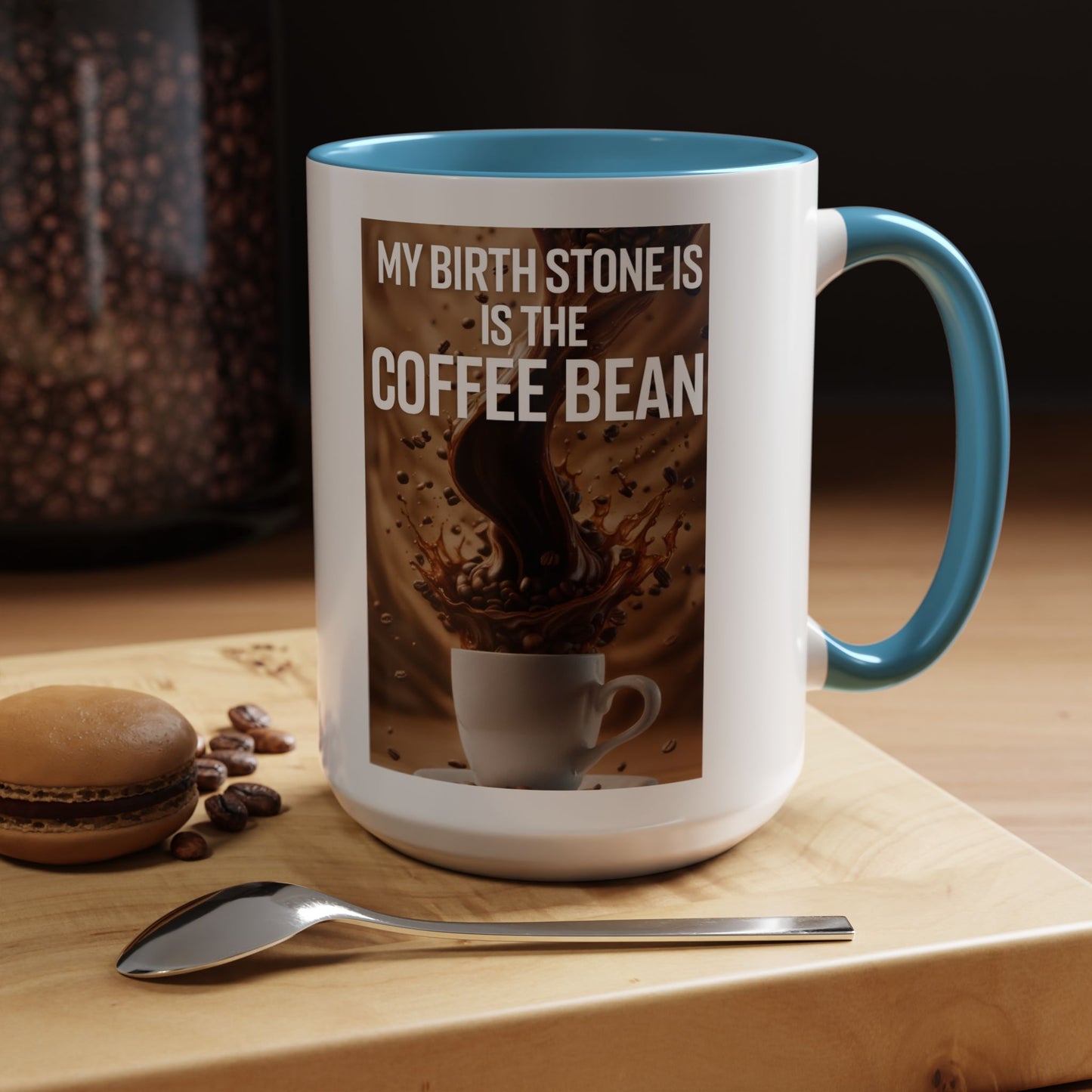 Birth Stone 2-Tone Coffee Mug
