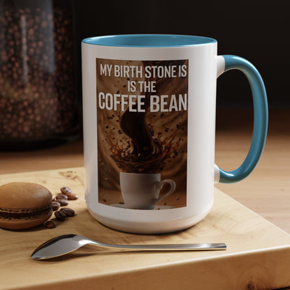 Birth Stone 2-Tone Coffee Mug