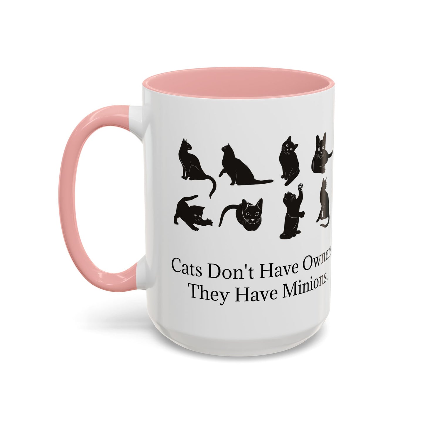 Cat Minions 2-Tone Coffee Mug