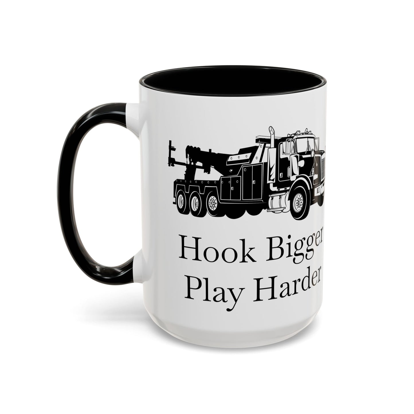Hook Bigger 2-Tone Coffee Mug