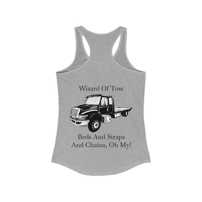 Wizard Of Tow Women's Racerback Tank
