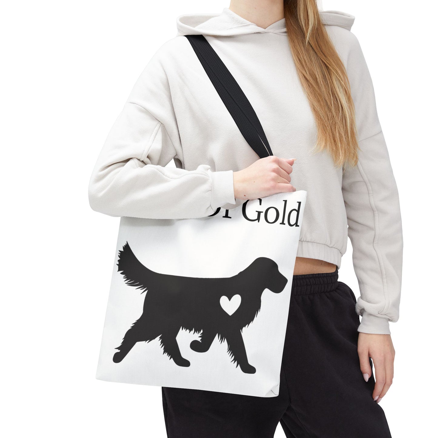 Heart Of Gold Tote Bag