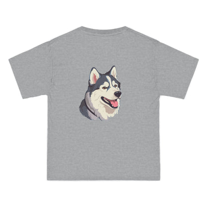 Malamute Head Men's Short-Sleeve Crewneck Tee
