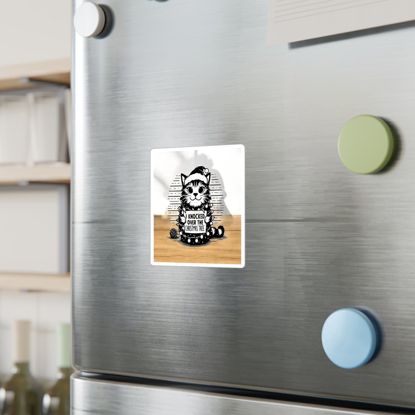 Naughty Cat Vinyl Decal