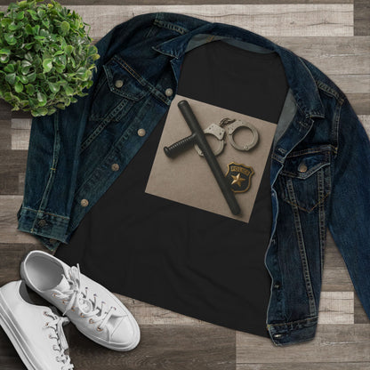 Law Enforcement Appreciation Women's Short Sleeve Crewneck Tee
