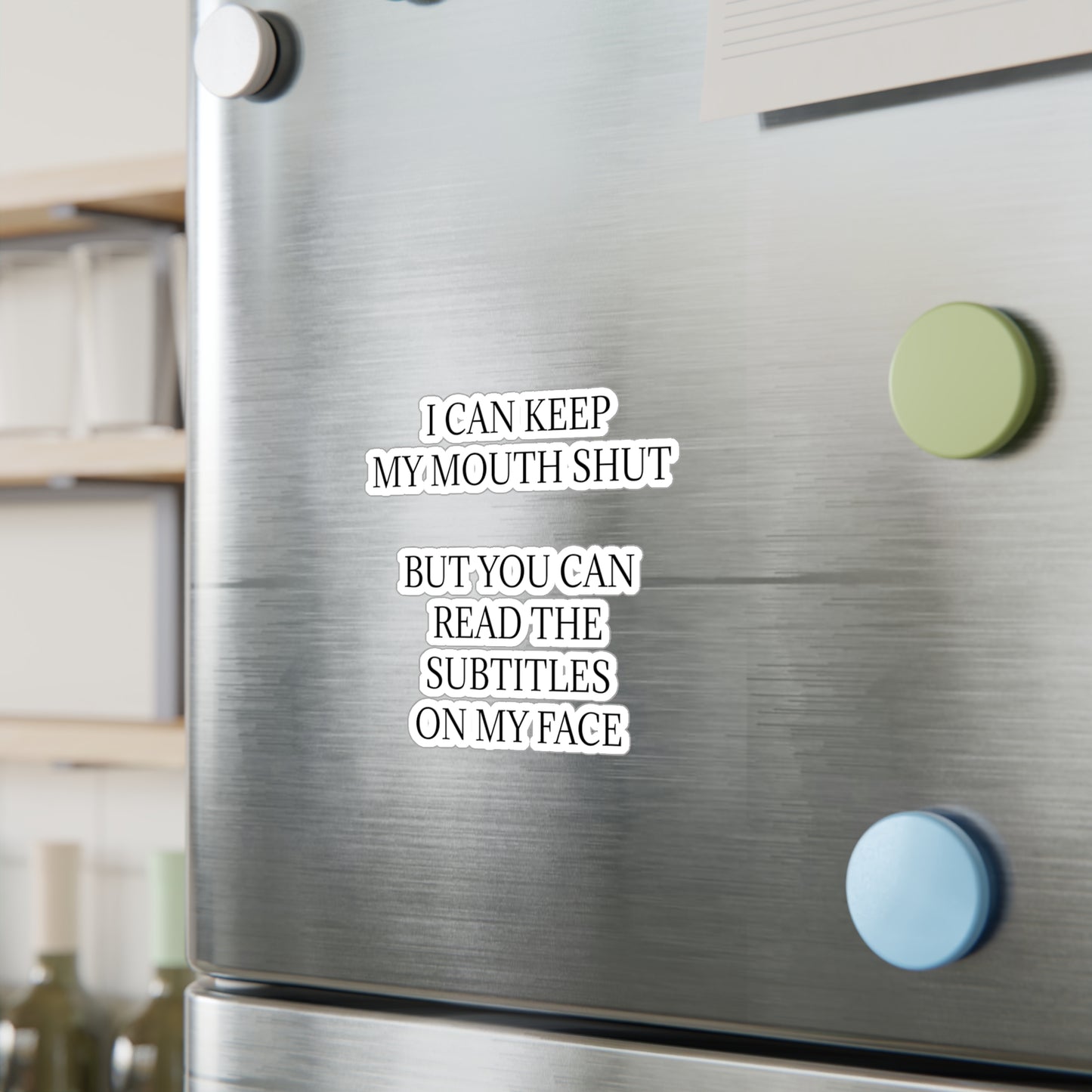 Subtitles Vinyl Decal