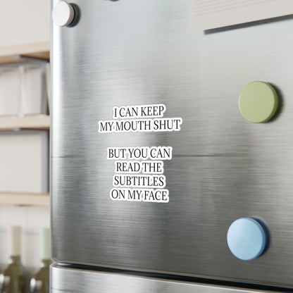 Subtitles Vinyl Decal