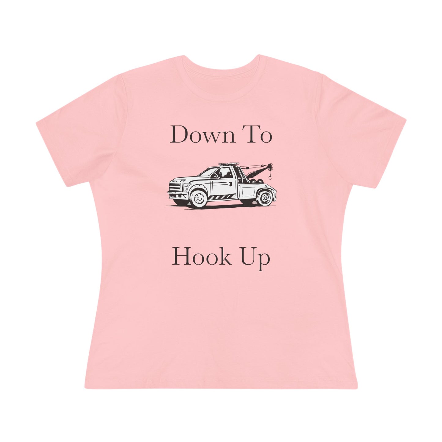 Down To Hook Up Women's Short Sleeve Crewneck Tee