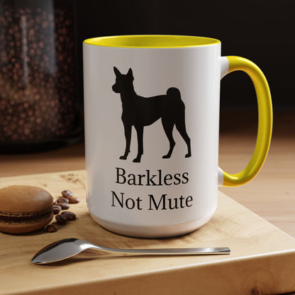 Barkless Not Mute 2-Tone Coffee Mug