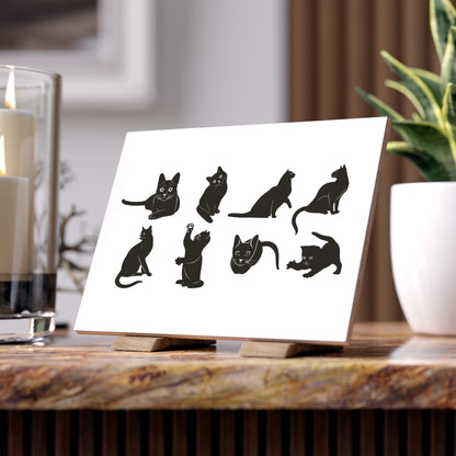 Cats Ceramic Photo Tile