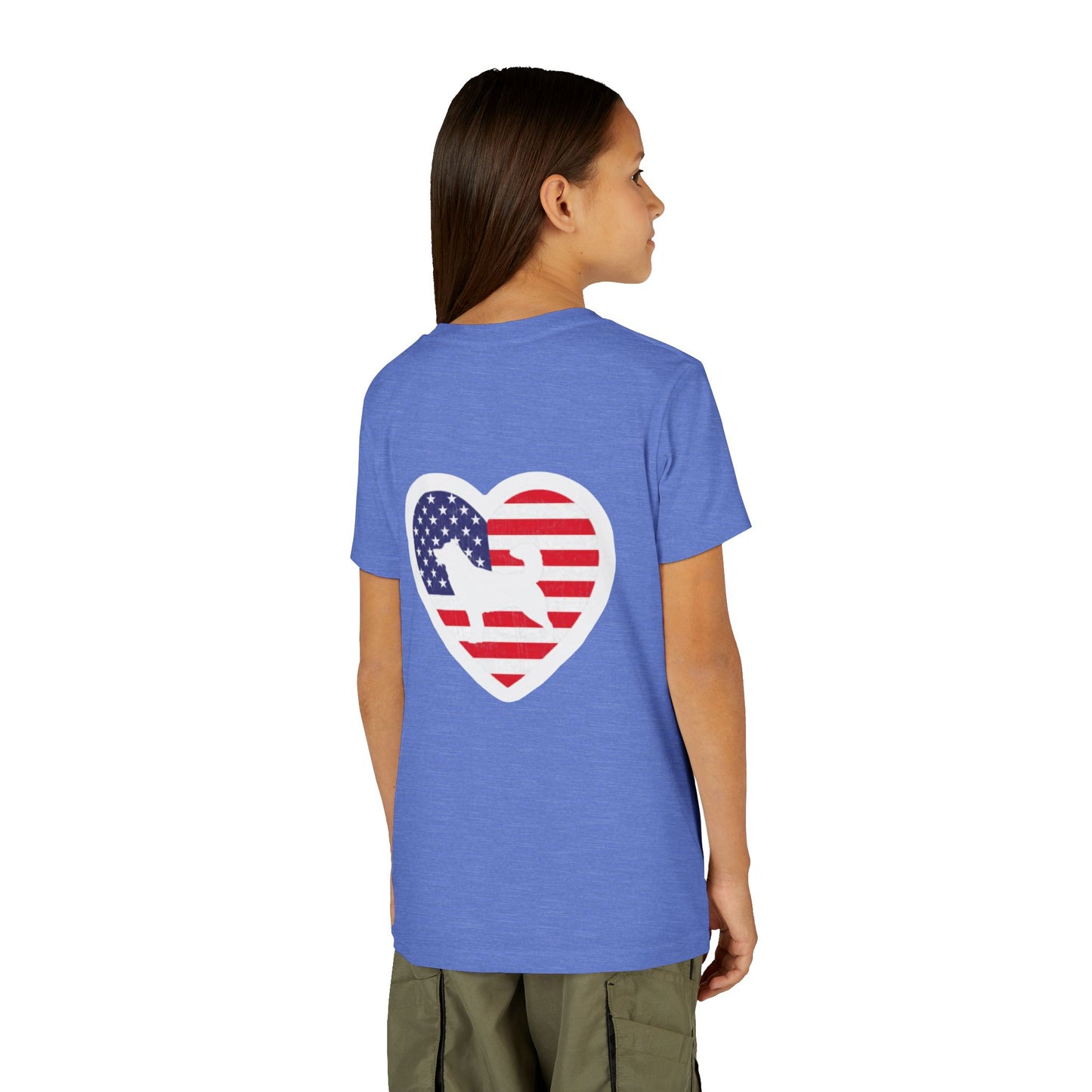 Malamute Flag Youth Unisex Short Sleeve Crewneck Tee