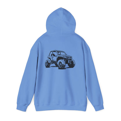 Off The Beaten Path Side By Side Unisex Hoodie