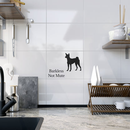 Barkless Not Mute Ceramic Photo Tile
