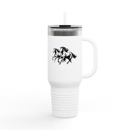 Horsin' Around Insulated Travel Mug