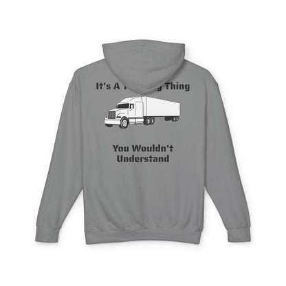 Trucking Thing Unisex Lightweight Hoodie