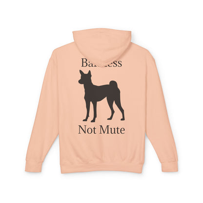 Barkless Not Mute Unisex Lightweight Hoodie