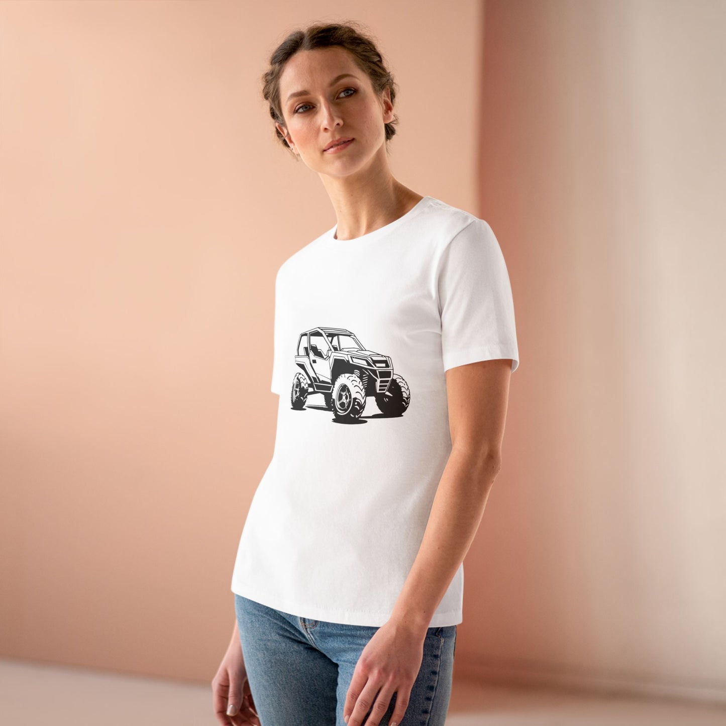 Off The Beaten Path Side By Side Women's Short Sleeve Crewneck Tee