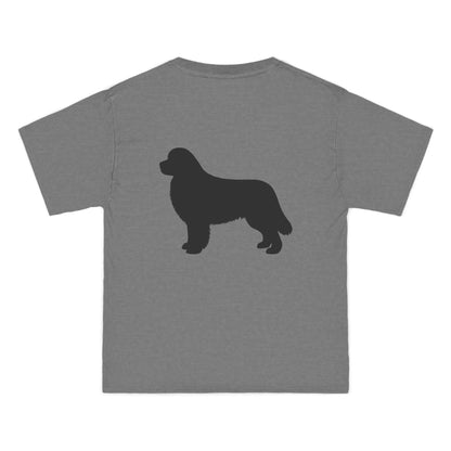 Newfie Silhouette Men's Short-Sleeve Crewneck Tee