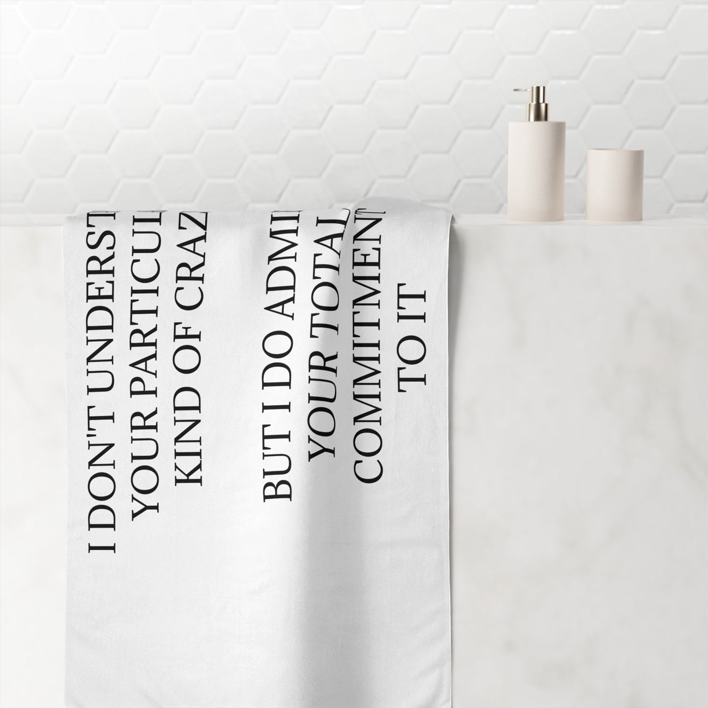 Kind Of Crazy Mink-Cotton  Beach Towel