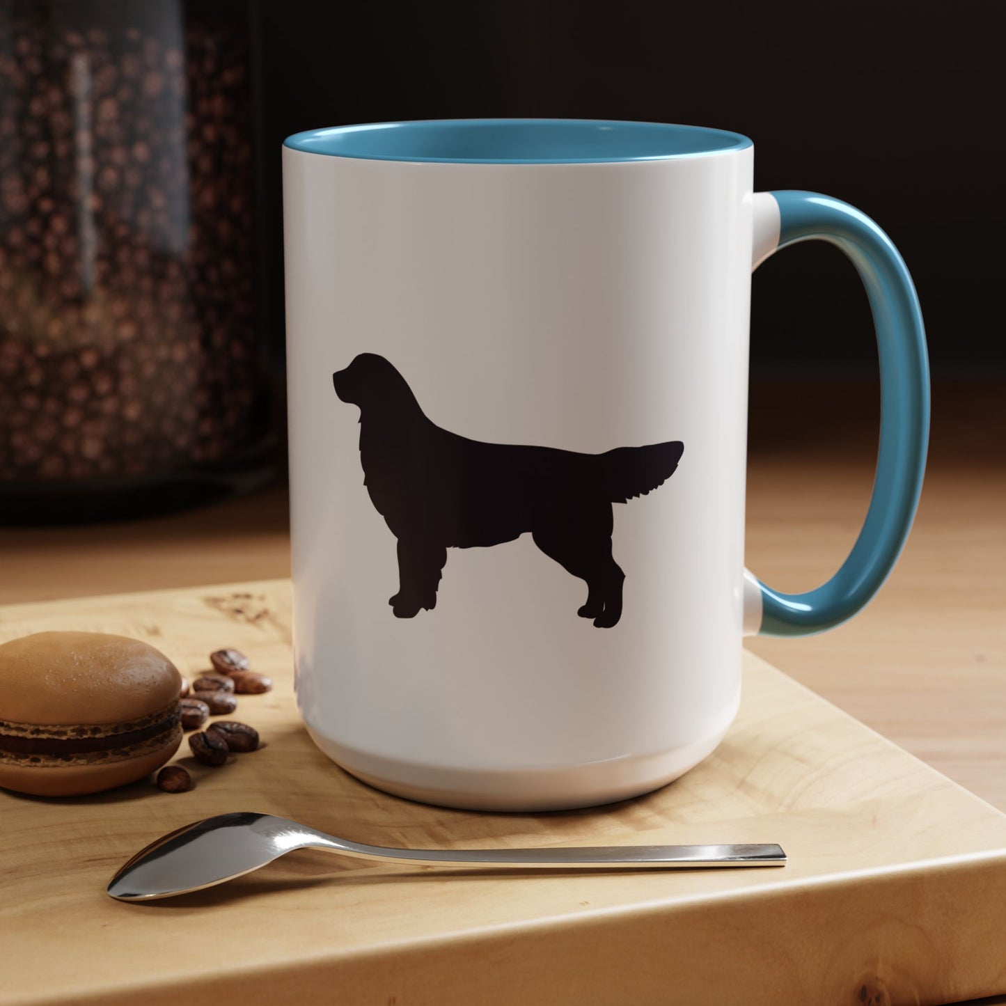 Golden Silhouette 2-Tone Coffee Mug