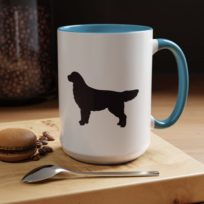 Golden Silhouette 2-Tone Coffee Mug