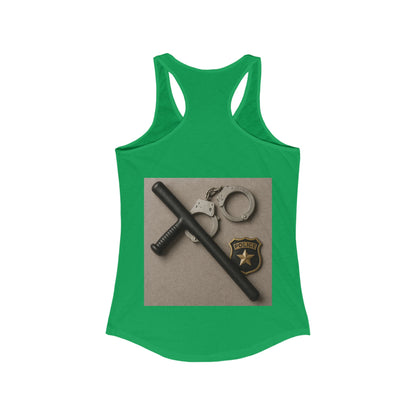 Law Enforcement Appreciation Women's Racerback Tank
