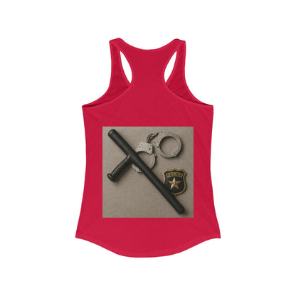 Law Enforcement Appreciation Women's Racerback Tank