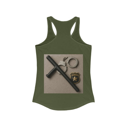 Law Enforcement Appreciation Women's Racerback Tank