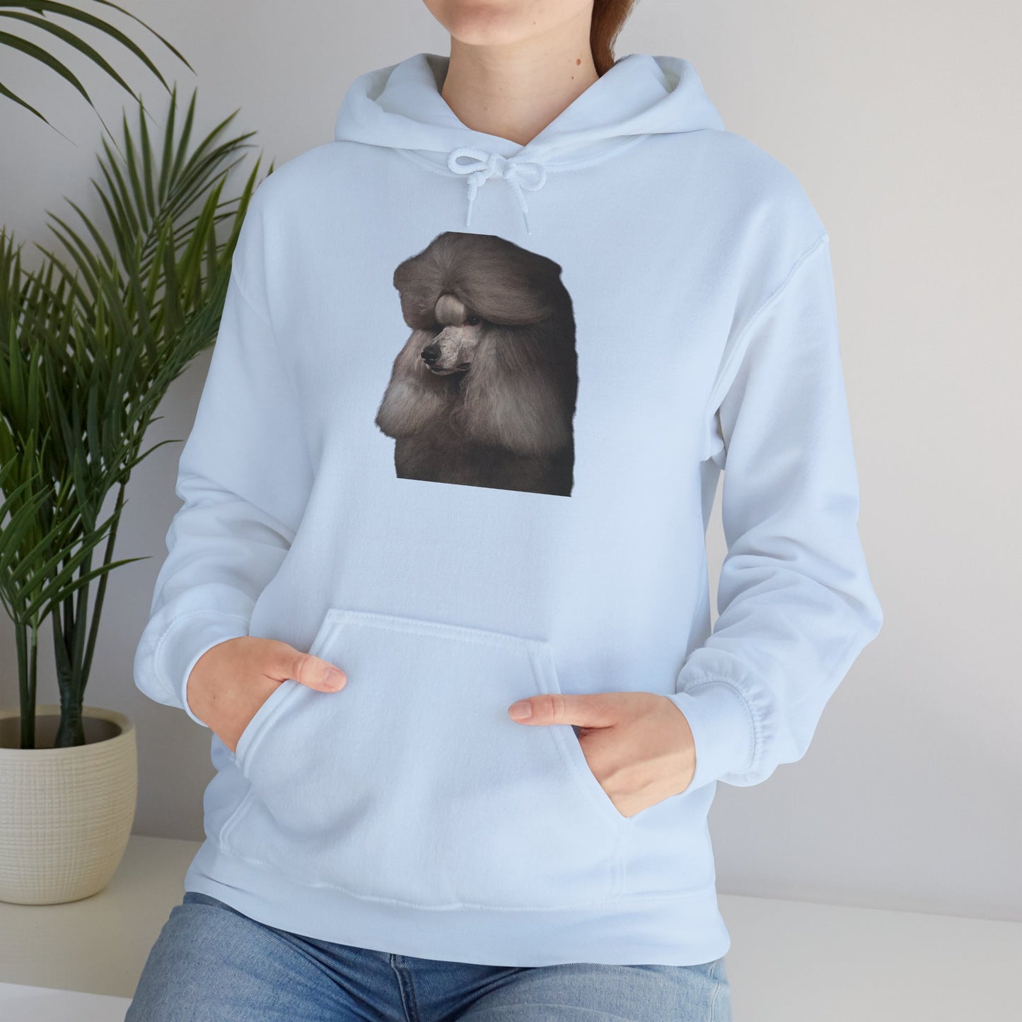 Poodle Head Unisex Hoodie