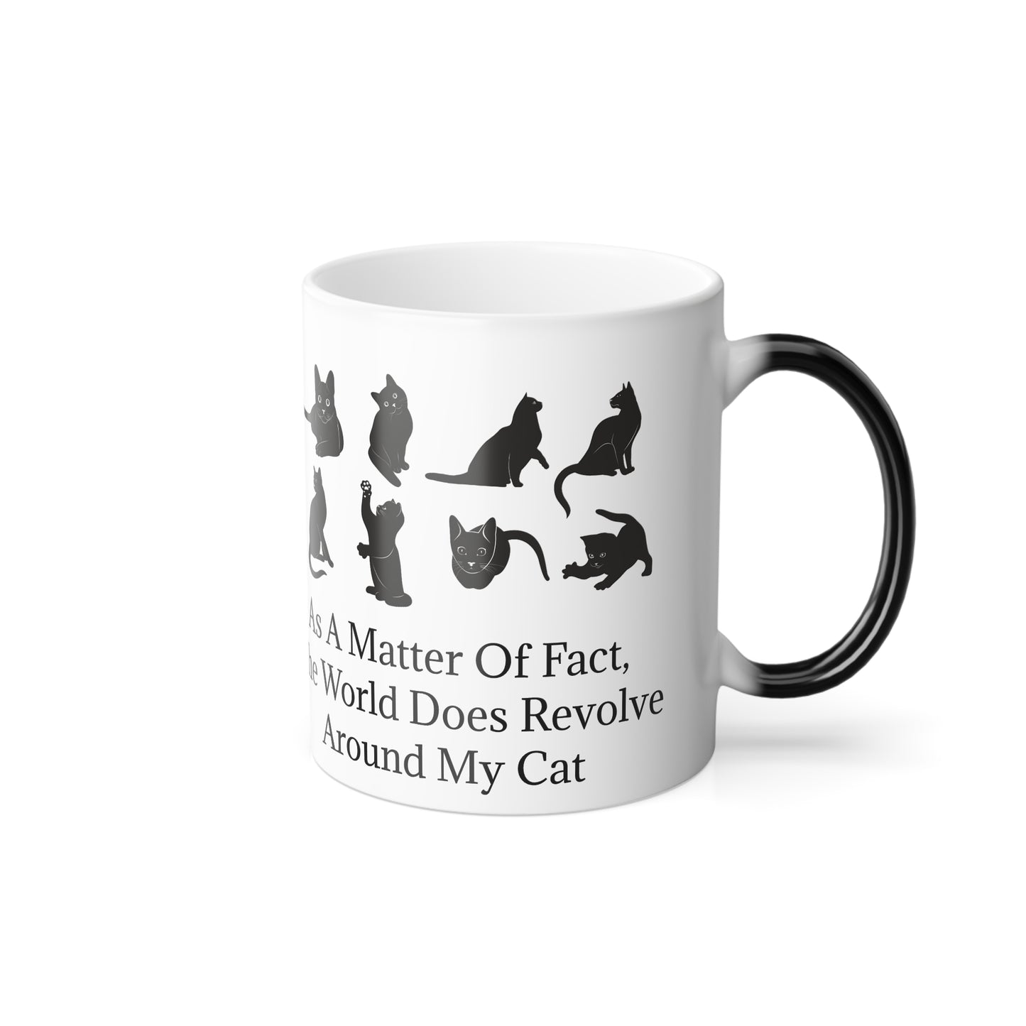 Matter Of Fact Cat Color Changing Mug