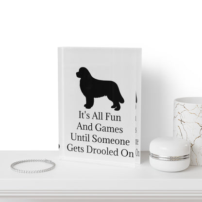 Fun And Games Acrylic Photo Block