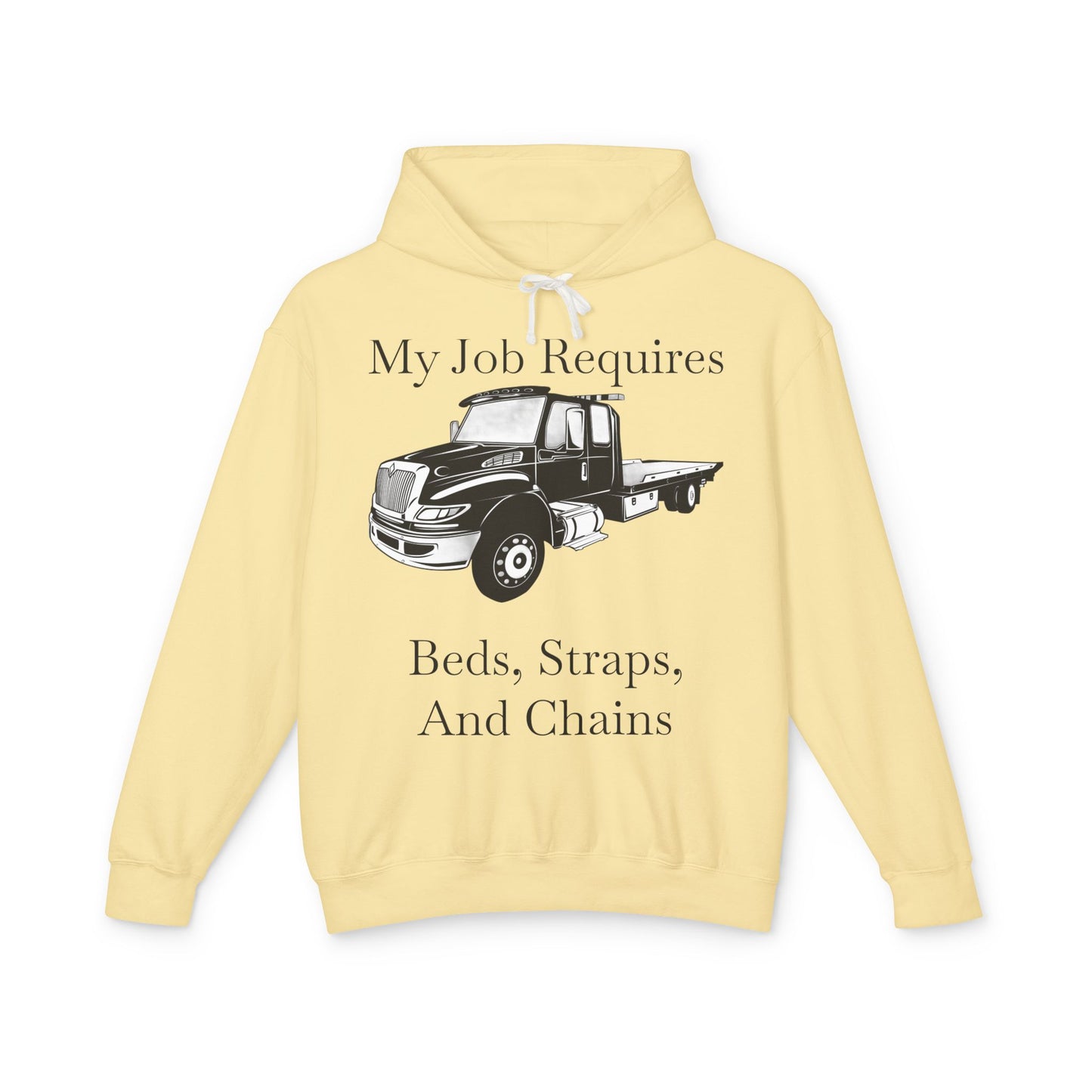 Beds, Straps, And Chains Unisex Lightweight Hoodie