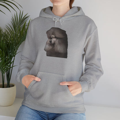 Poodle Head Unisex Hoodie