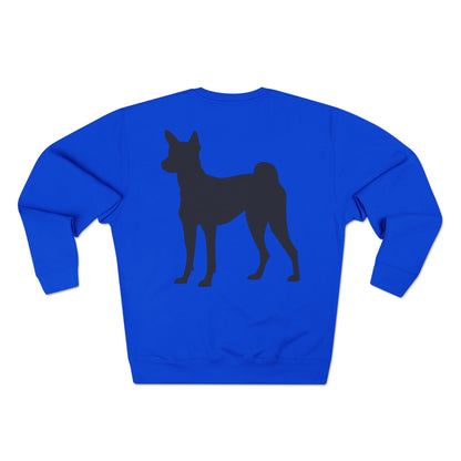 Basenji Silhouette Unisex Crewneck Sweatshirt