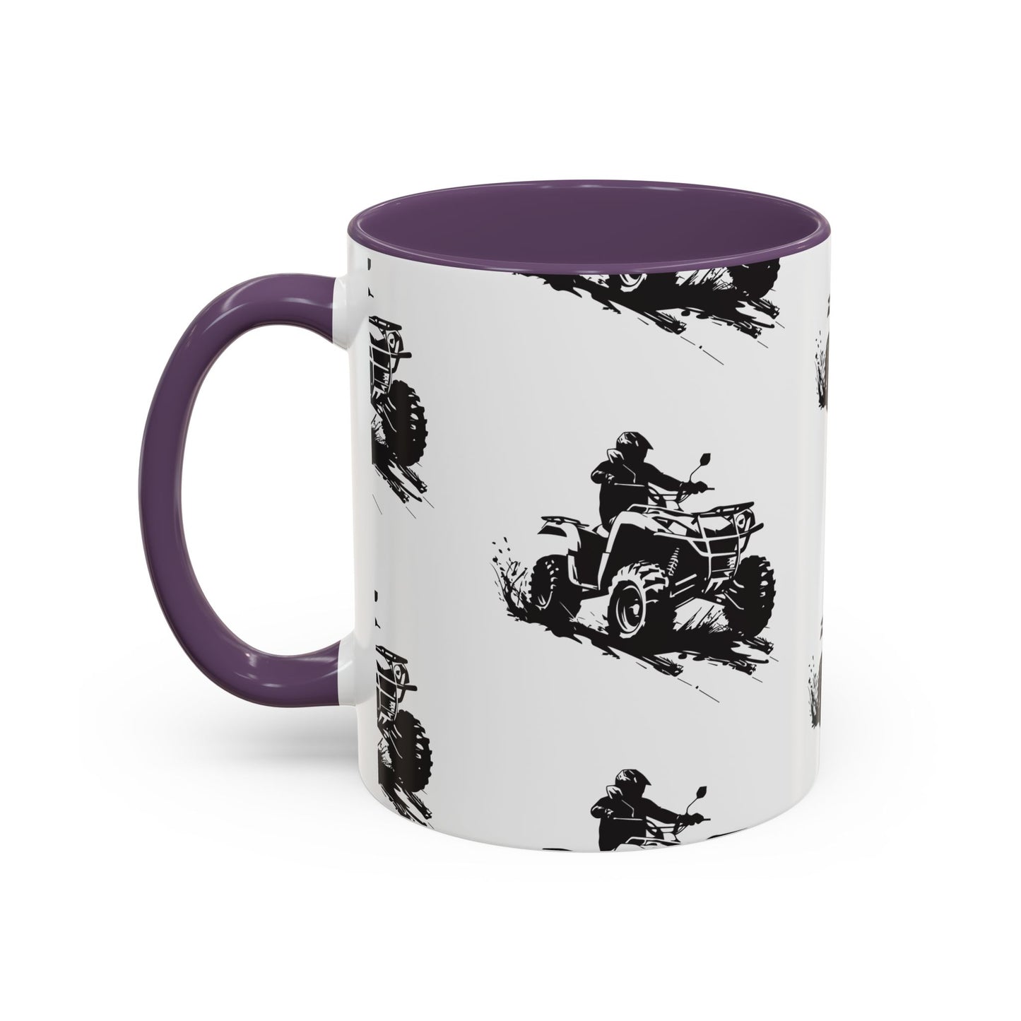 Slingin' Mud Quad 2-Tone Coffee Mug