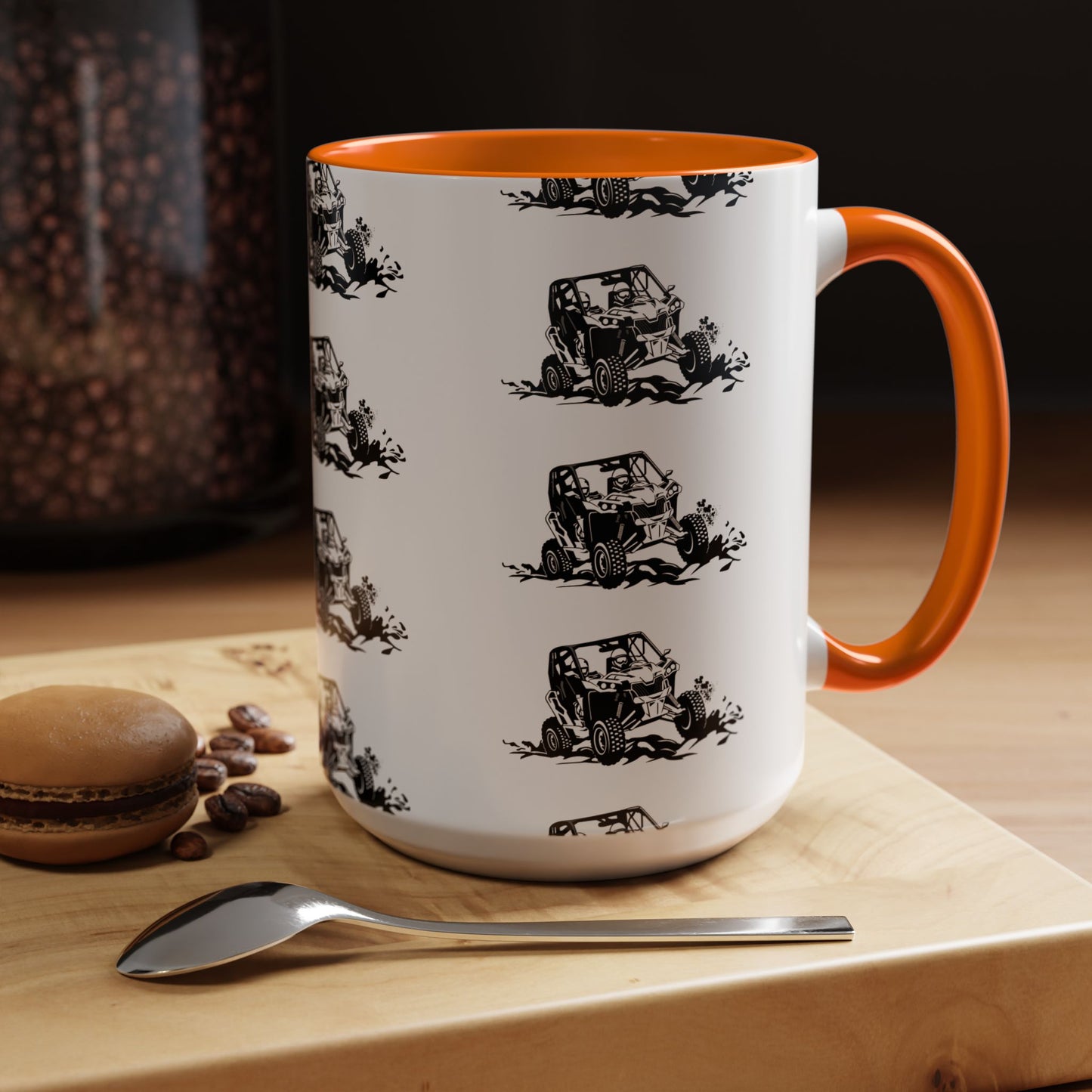 Slingin' Mud Side By Side 2-Tone Coffee Mug