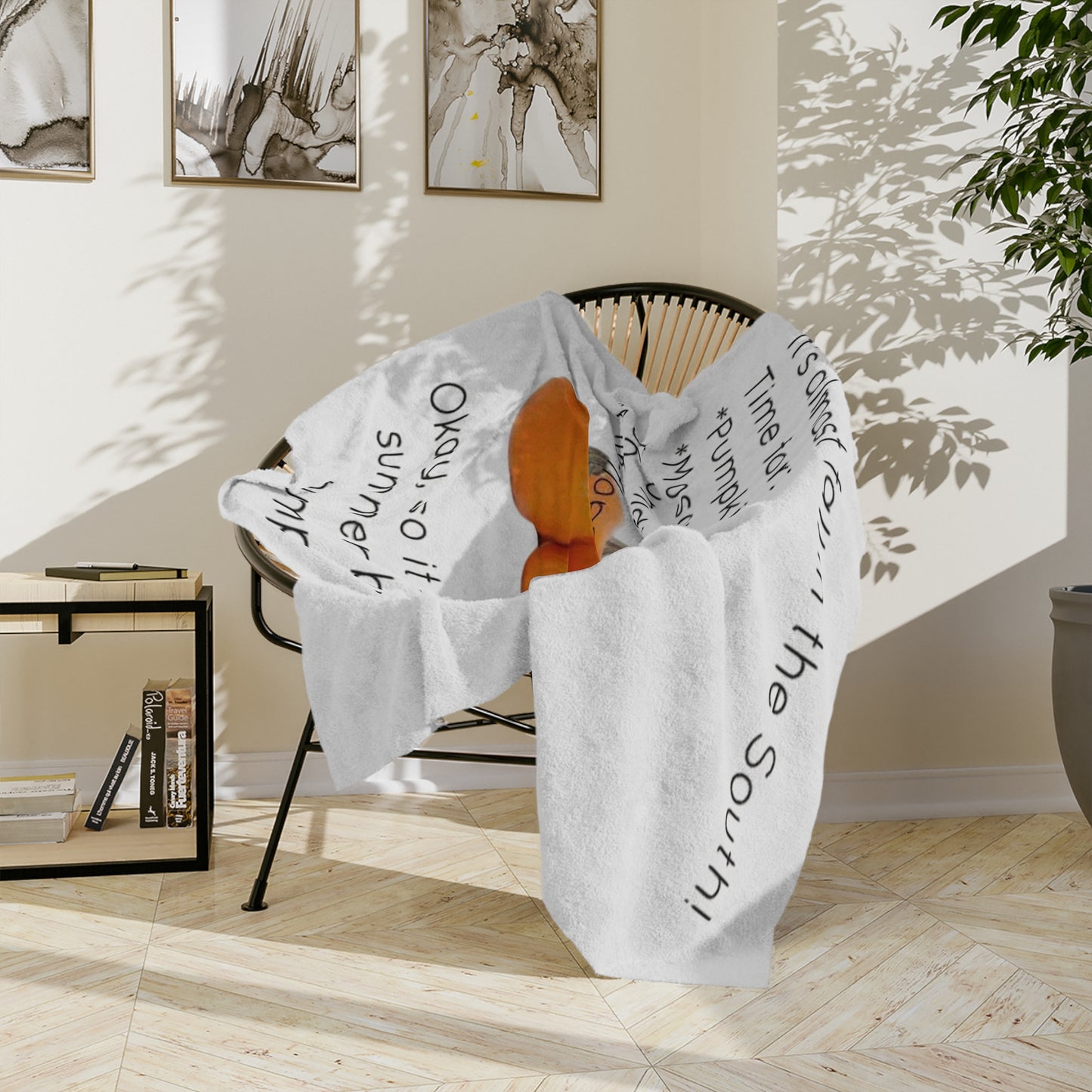 Fall In The South Velveteen Microfiber Blanket