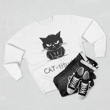 CAT-titude Unisex Crewneck Sweatshirt