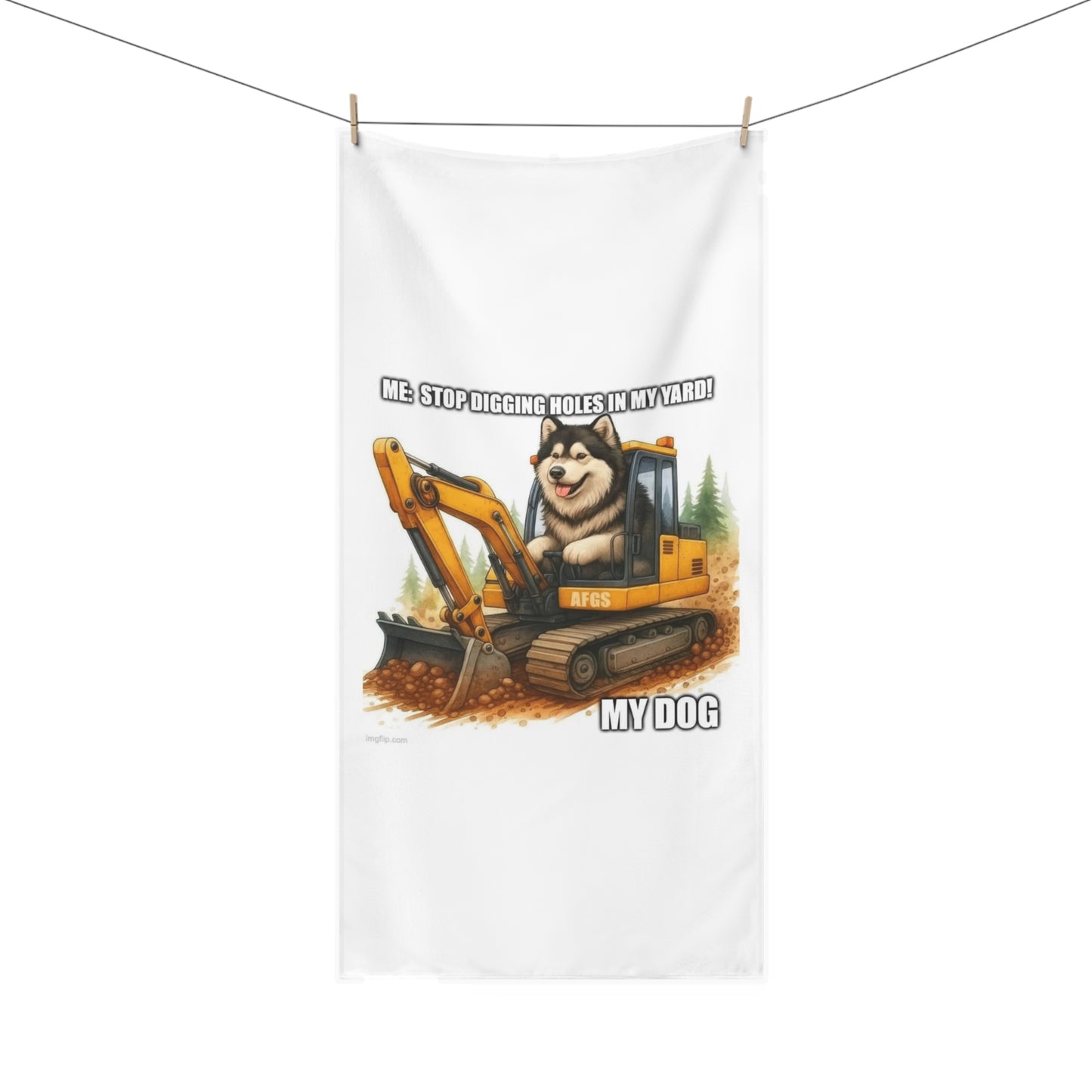 Digmaster 2000 Mink-Cotton  Beach Towel