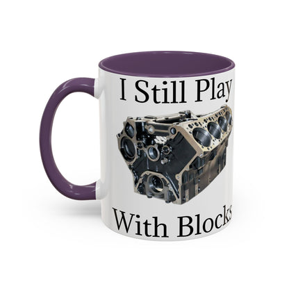 Play With Blocks 2-Tone Coffee Mug