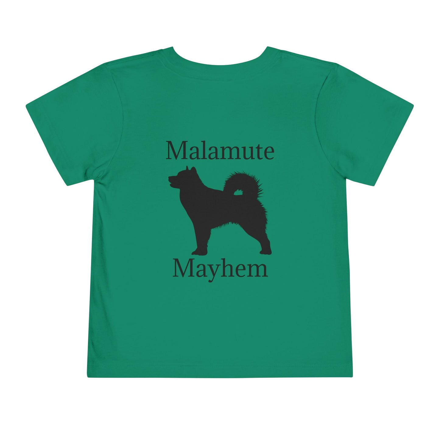 Malamute Mayhem Toddler Unisex Short Sleeve Crewneck Tee