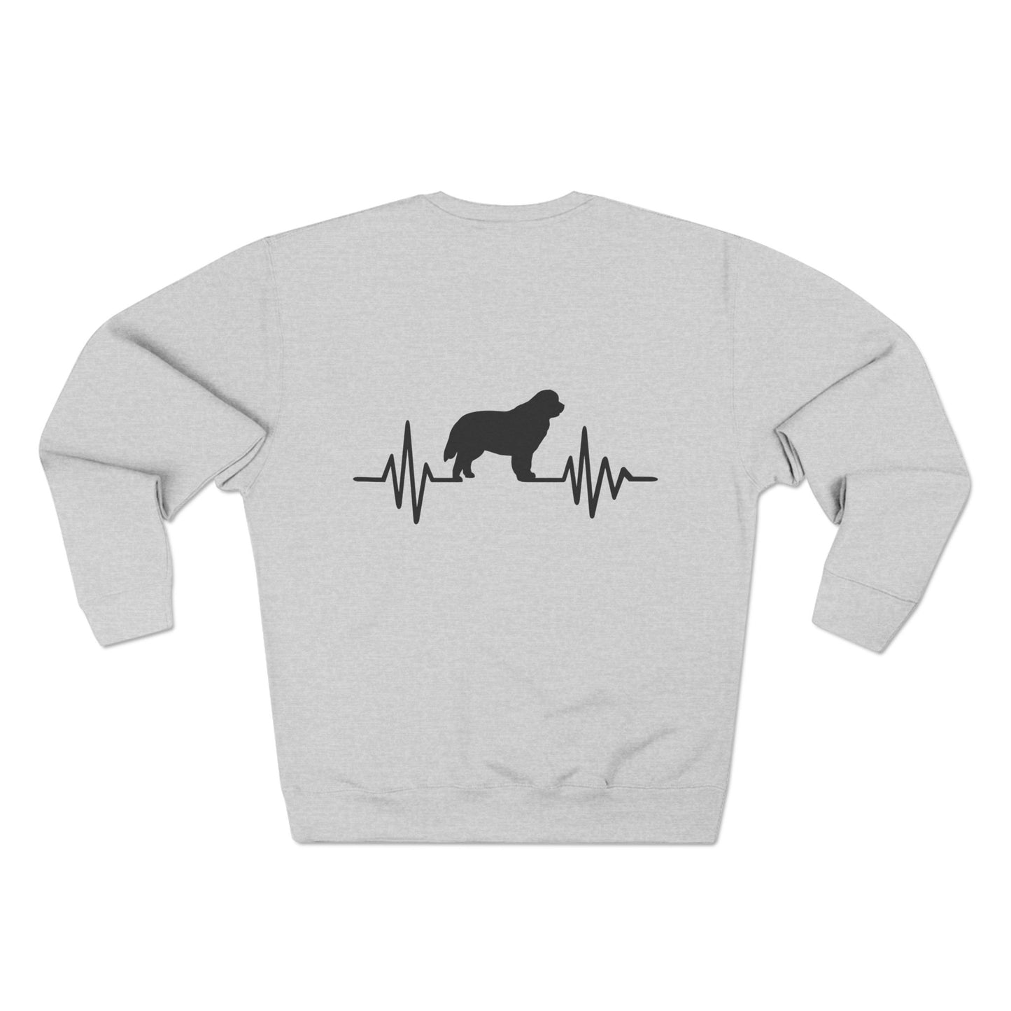 My Heart Beats For Newfies Unisex Crewneck Sweatshirt