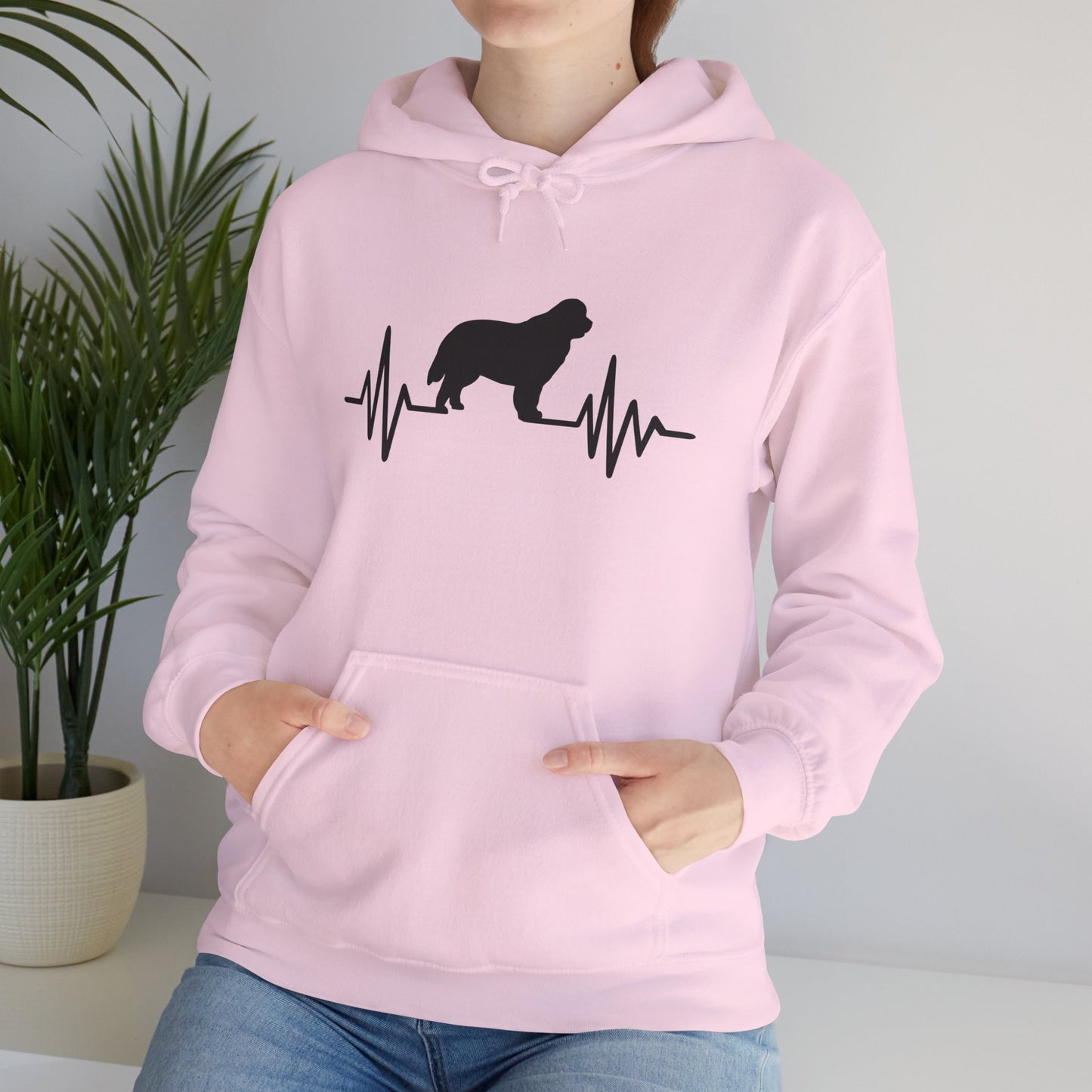 My Heart Beats For Newfies Unisex Hoodie