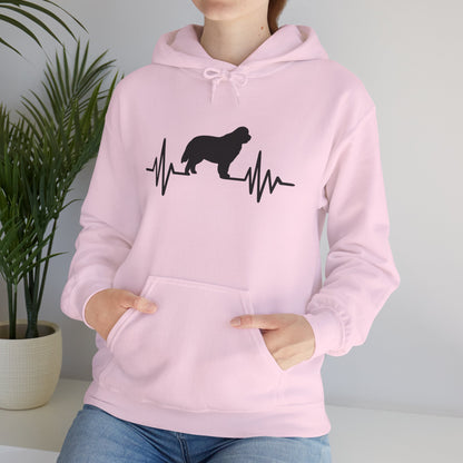 My Heart Beats For Newfies Unisex Hoodie