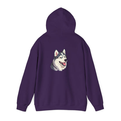 Malamute Head Unisex Hoodie