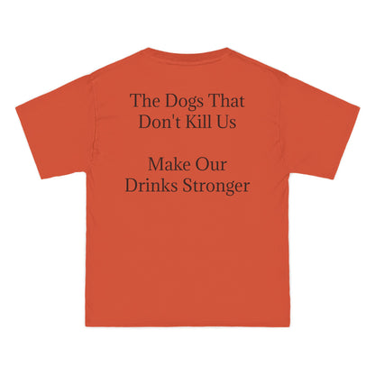 Drinks Stronger Men's Short-Sleeve Crewneck Tee