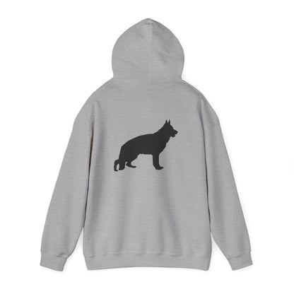 German Shepherd Silhouette Unisex Hoodie