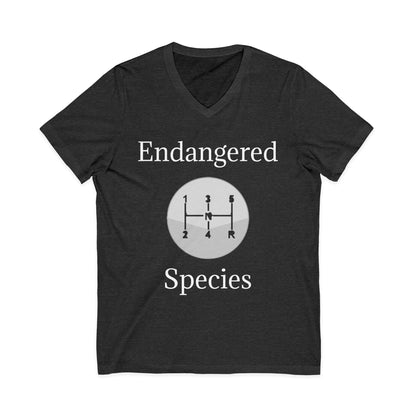 Endangered Species Unisex Short Sleeve V-Neck Tee